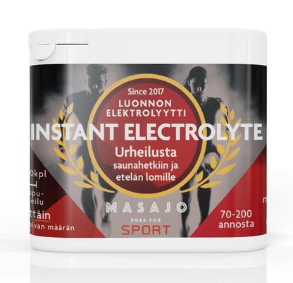 Instant Electrolyte 35g – Masajo Pure for Sport luonnon elektrolyytti