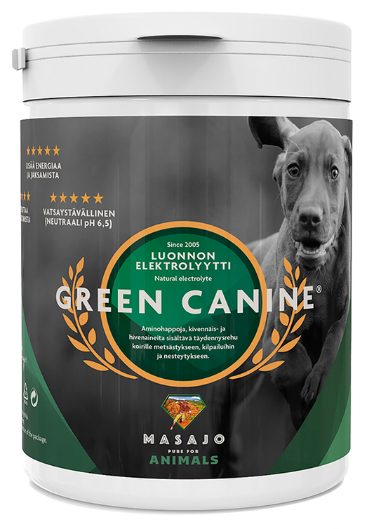 Green Canine Luonnon Elektrolyytti Koirille 500g