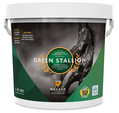 Green Stallion 2,5 kg – Masajo säästöpakkaus aktiiviselle tallille