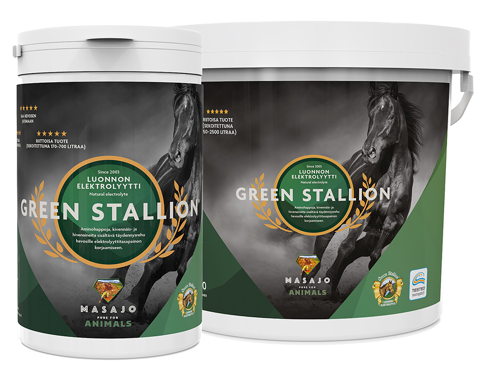 Green Stallion Luonnon Elektrolyytti 700g