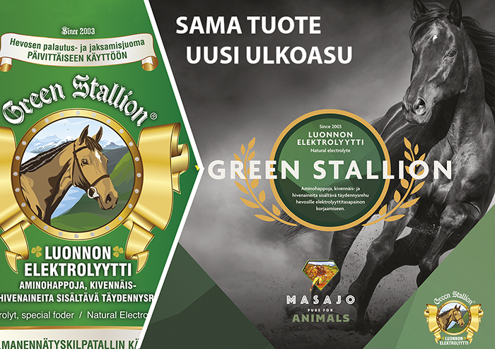 Green Stallion Luonnon Elektrolyytti 2,5kg