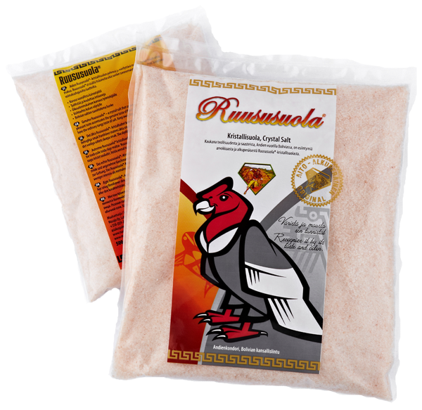 Ruususuola hieno 500g Boliviasta (LOPPU)